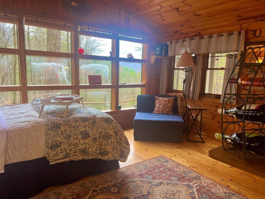 Private Mtn Love Shack W/ Fast Wifi, Bbq & View Franklin Exterior foto