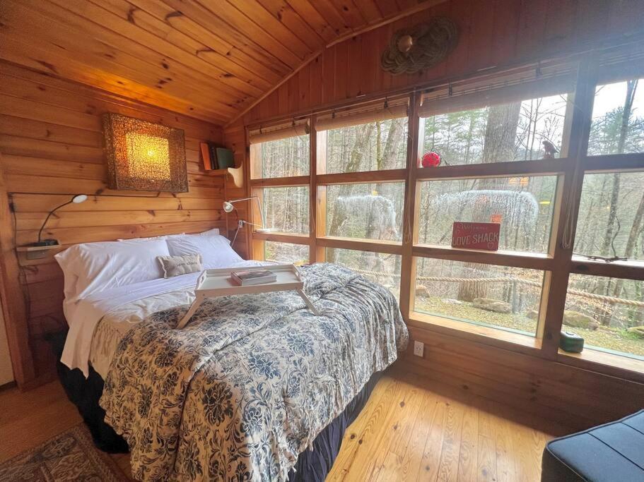 Private Mtn Love Shack W/ Fast Wifi, Bbq & View Franklin Exterior foto