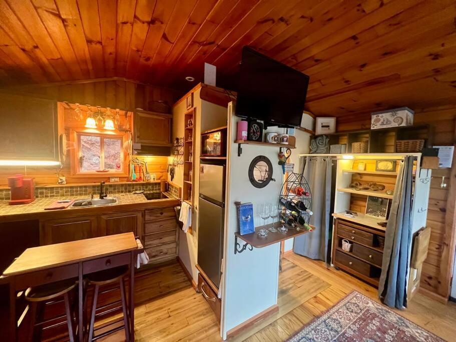 Private Mtn Love Shack W/ Fast Wifi, Bbq & View Franklin Exterior foto