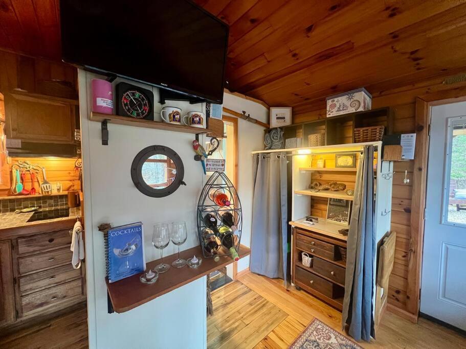 Private Mtn Love Shack W/ Fast Wifi, Bbq & View Franklin Exterior foto